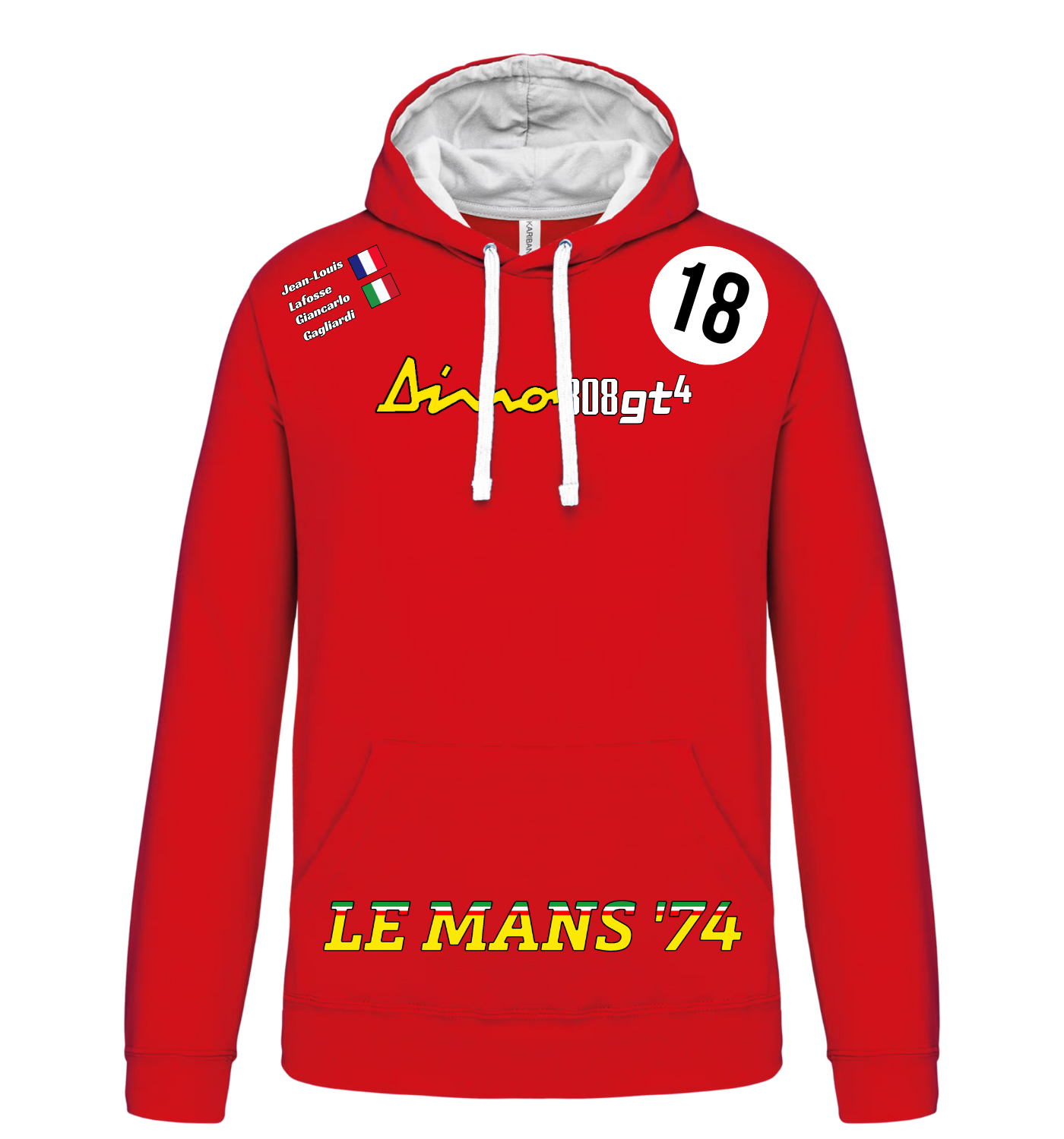 Sweatshirt Ferrari 308GT4 n°18