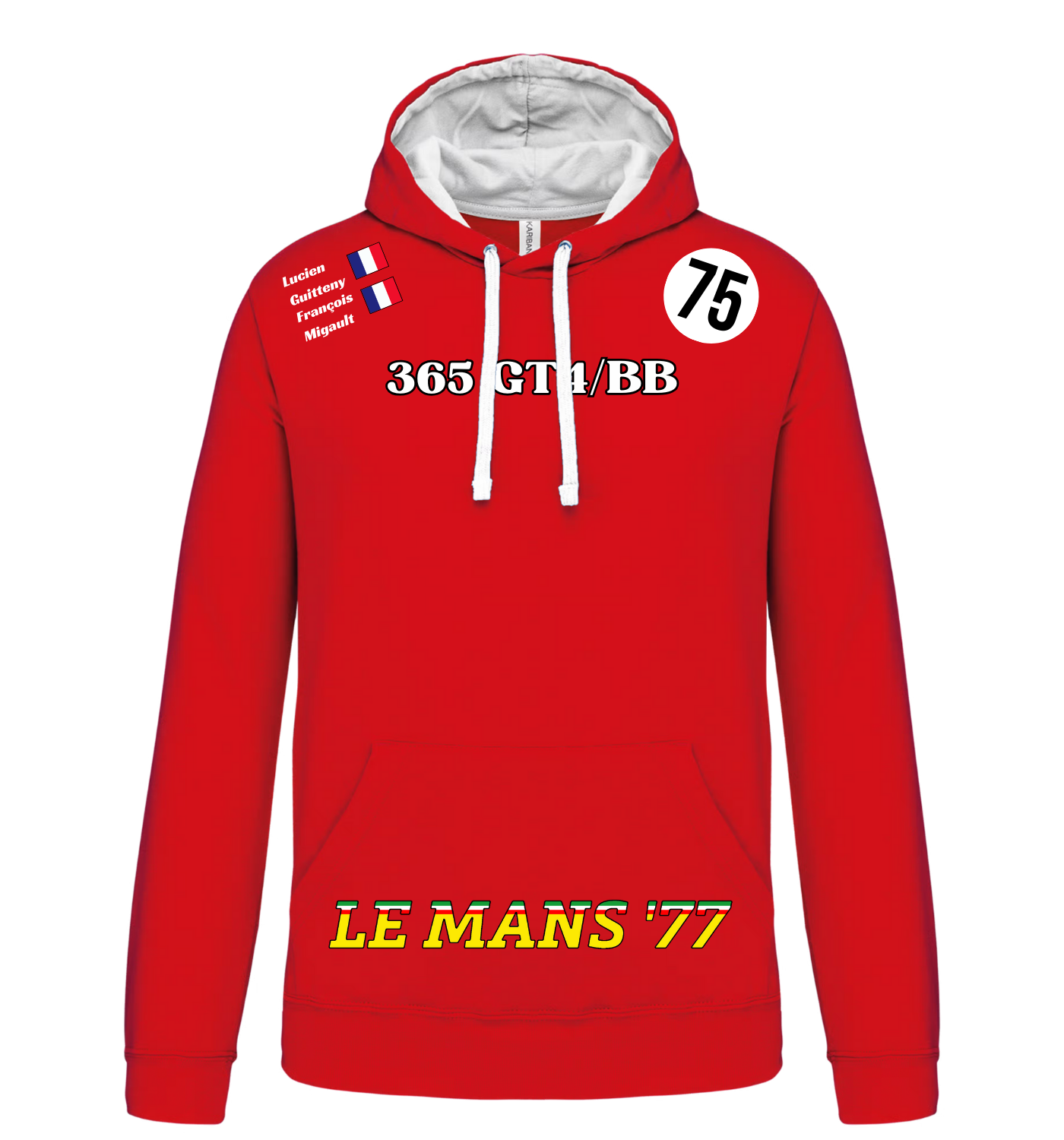 Sweatshirt Ferrari 365GT4-BB n°75