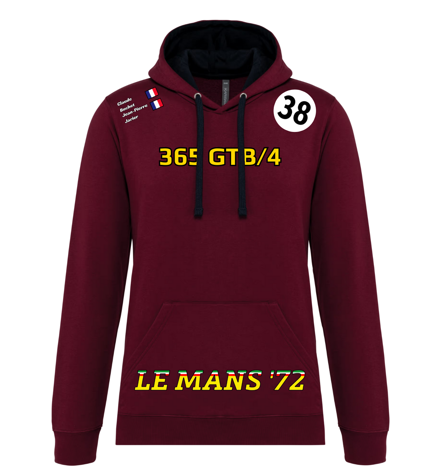 Sweatshirt Ferrari 365 GTB n°38