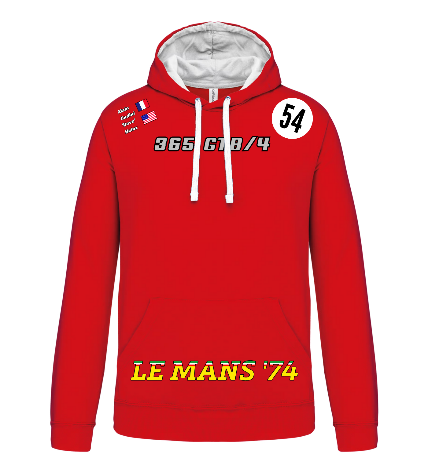 Sweatshirt Ferrari Daytona n°54