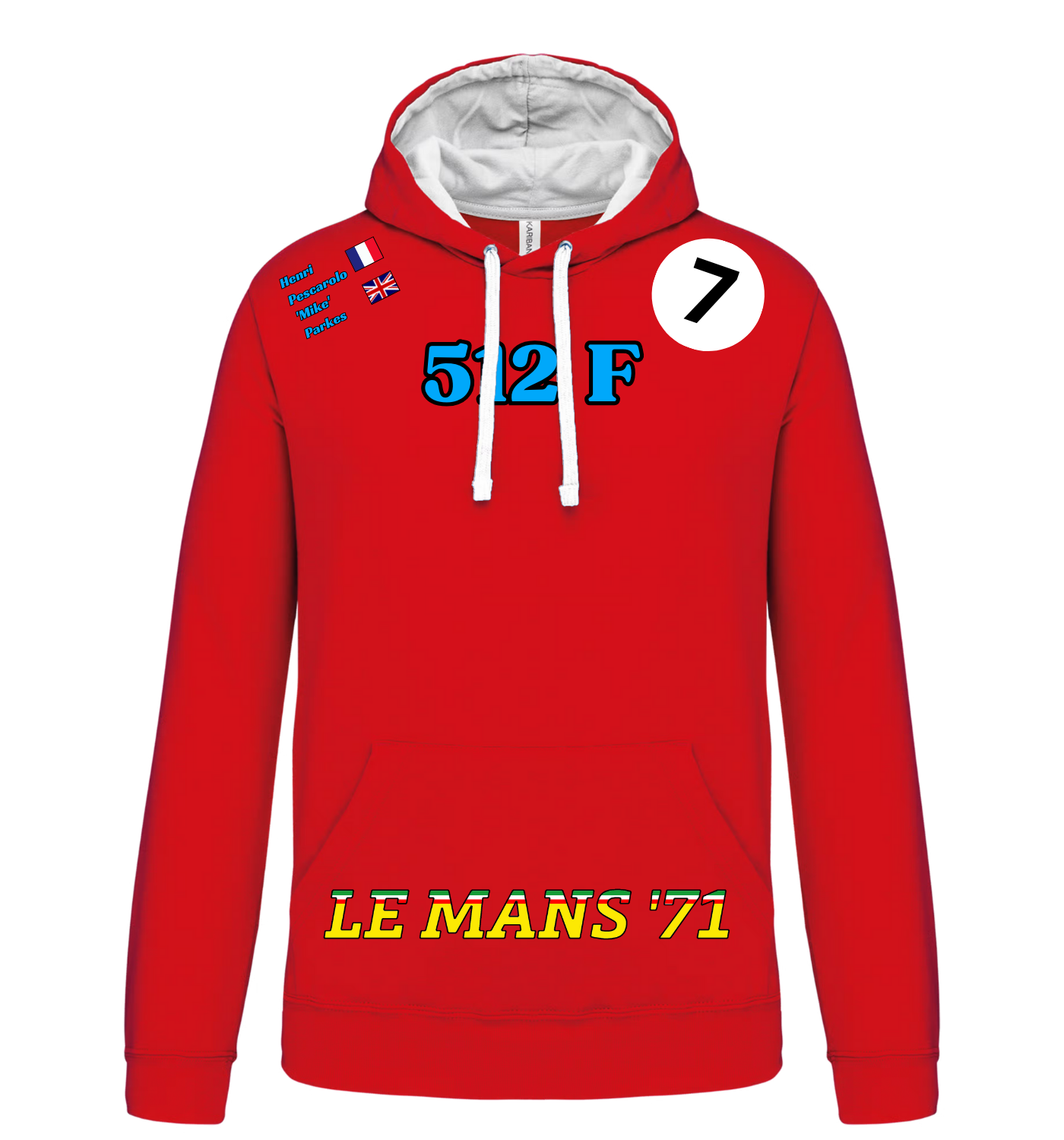 Sweatshirt Ferrari 512MF n°7