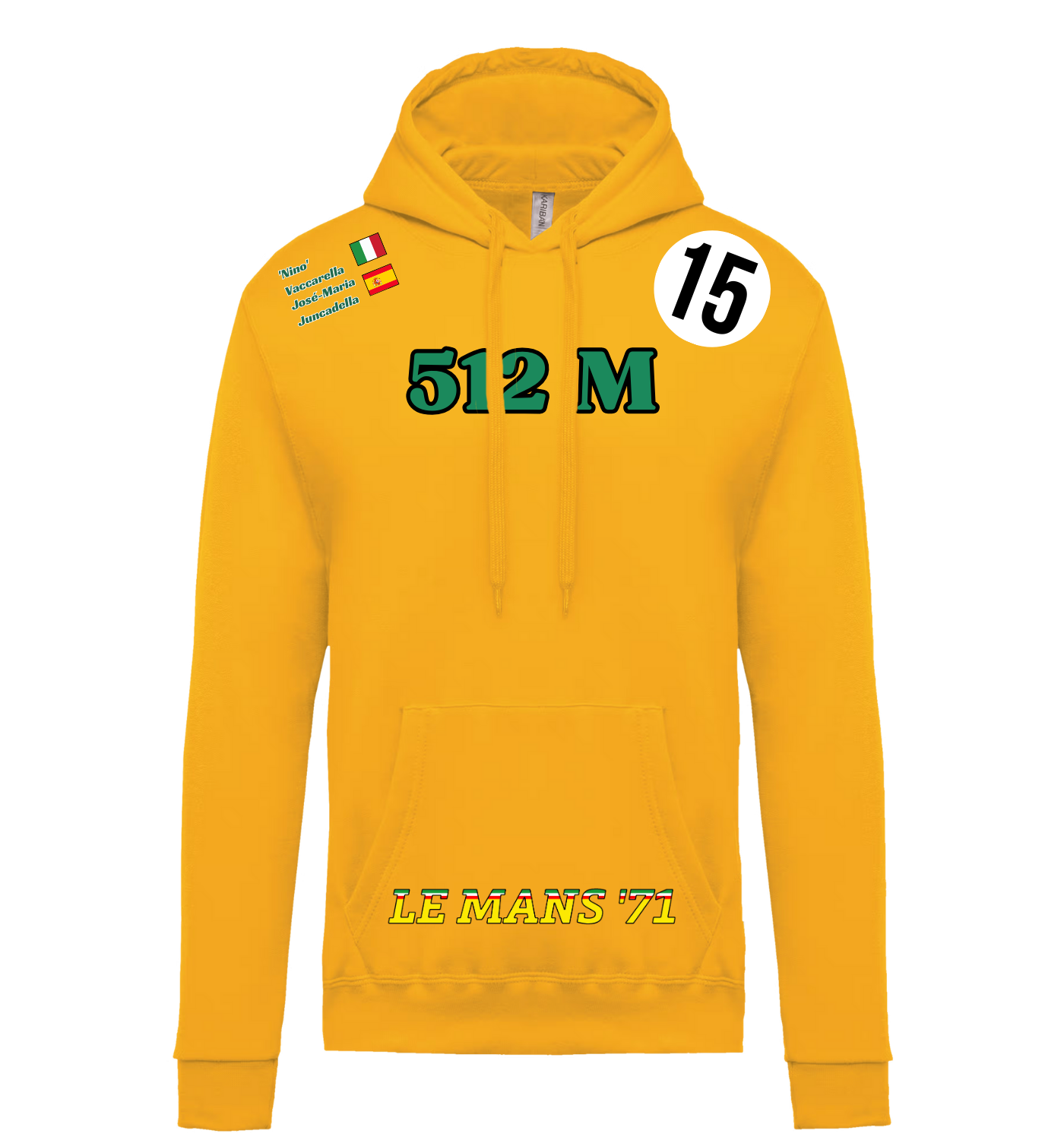 Sweatshirt Ferrari 512M n°15