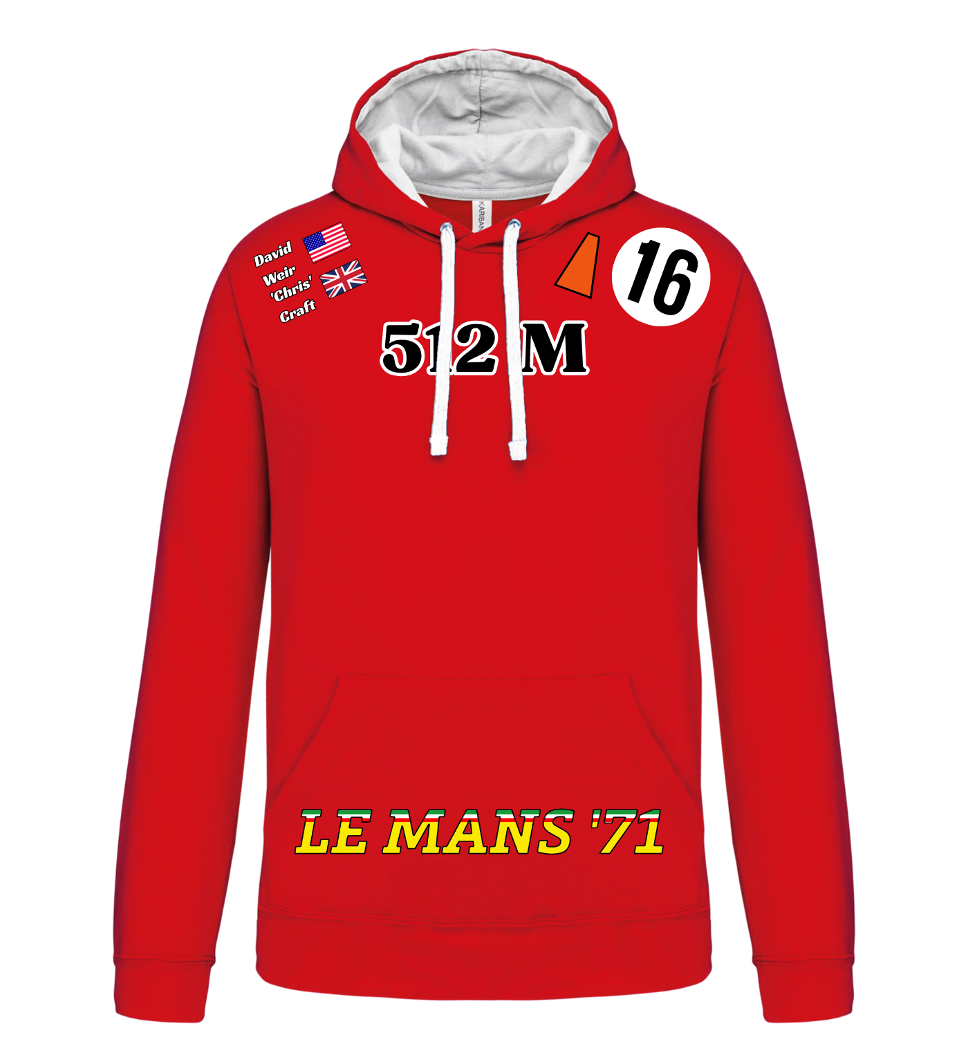 Sweatshirt Ferrari 512M n°16