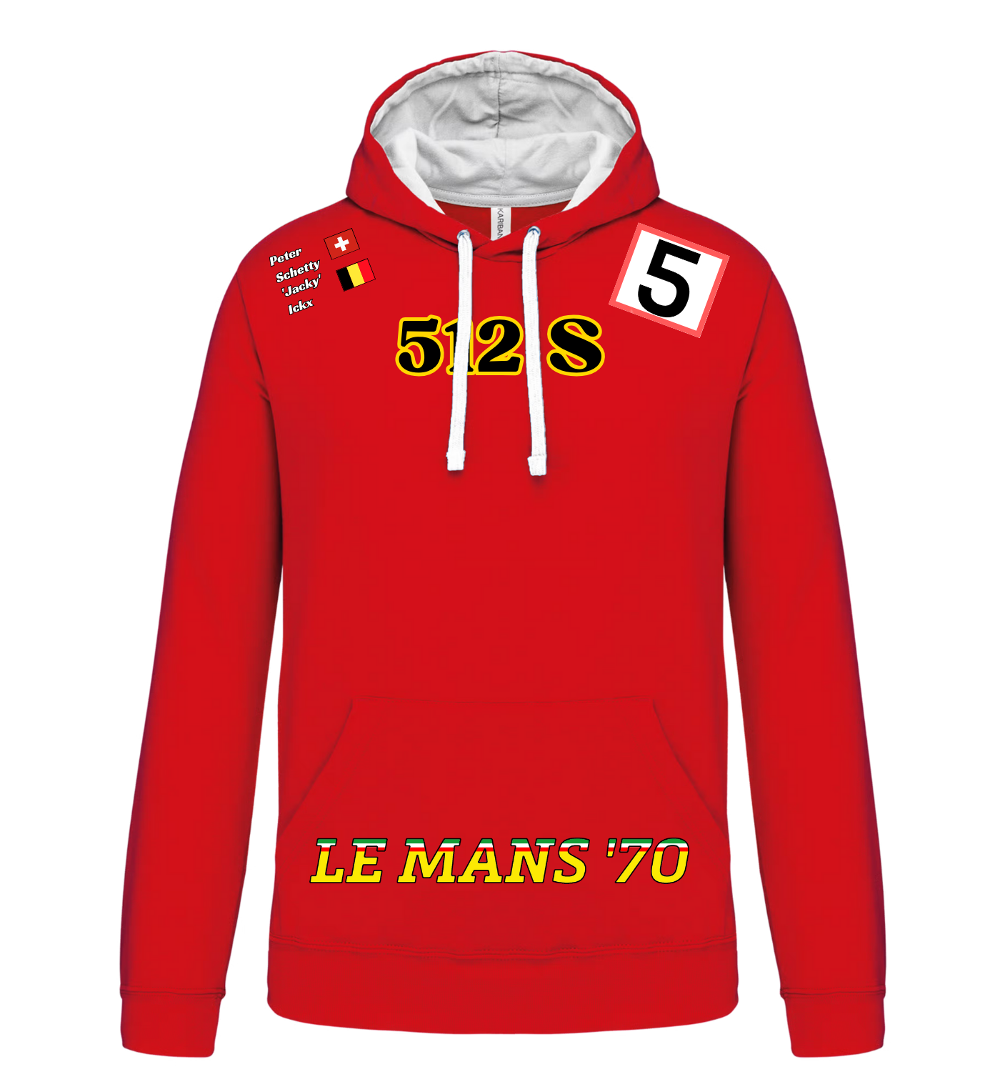 Sweatshirt Ferrari 512S n°5
