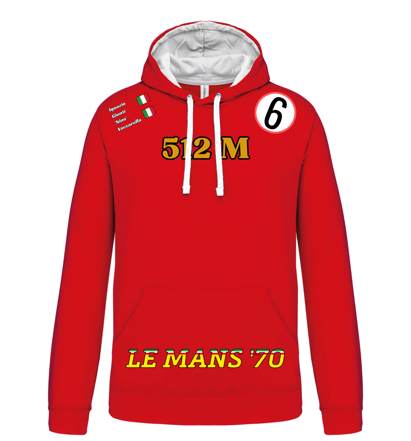Sweatshirt Ferrari 512S n°6