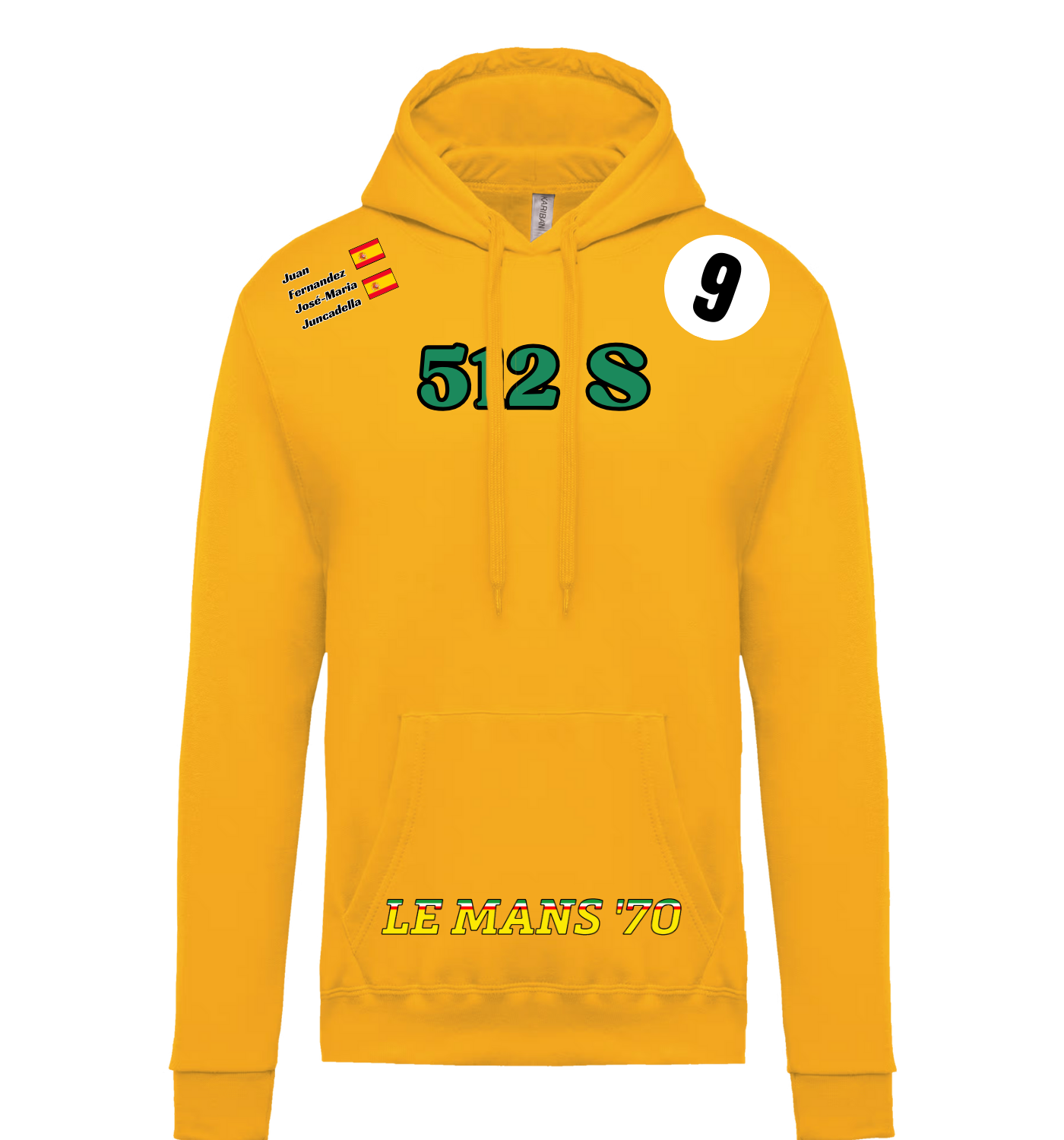 Sweatshirt Ferrari 512S n°9