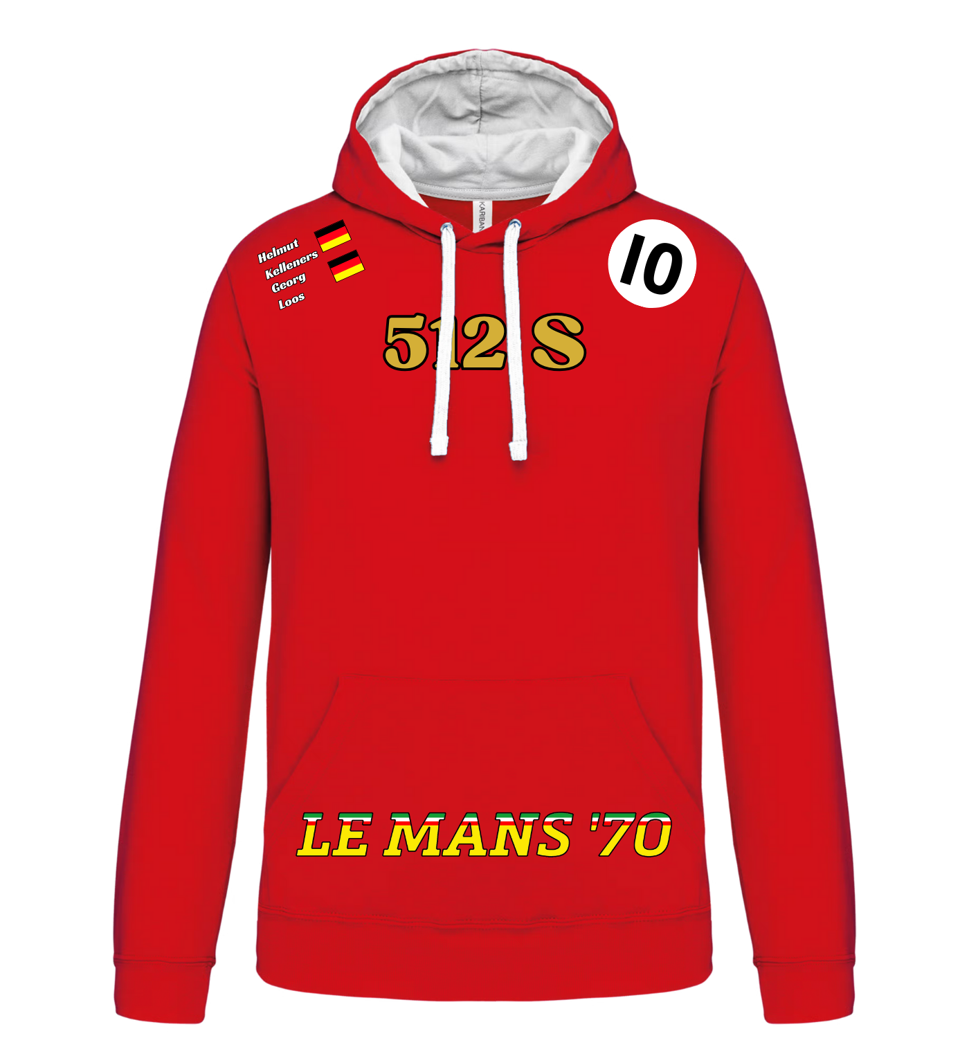 Sweatshirt Ferrari 512S n°10