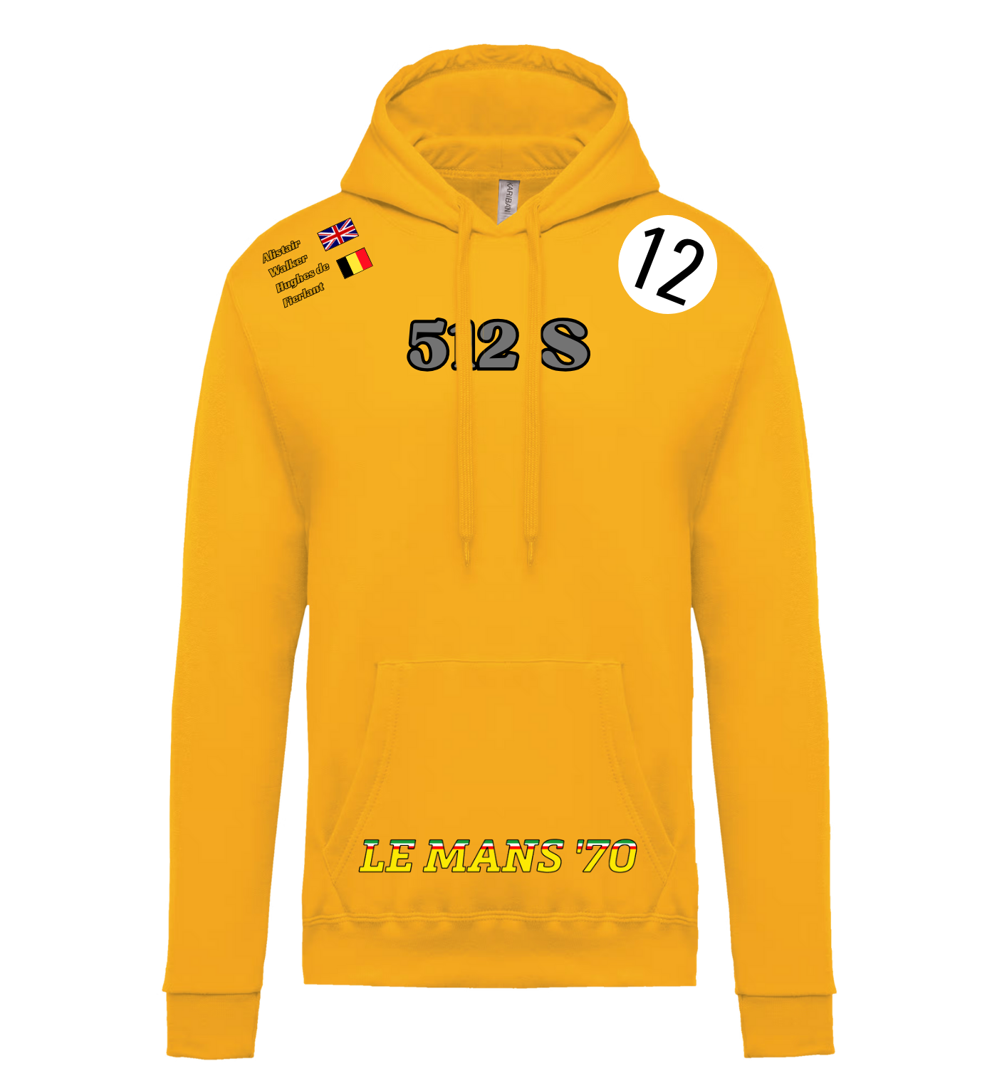 Sweatshirt Ferrari 512S n°12