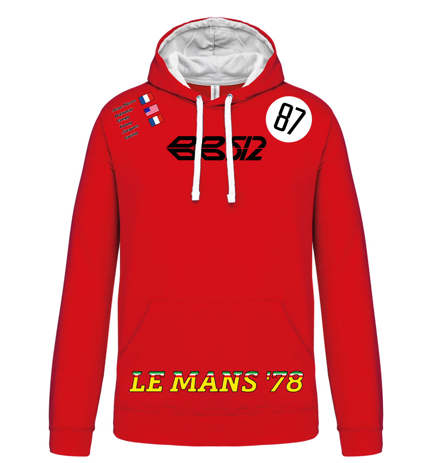 Sweatshirt Ferrari BB512 n°87