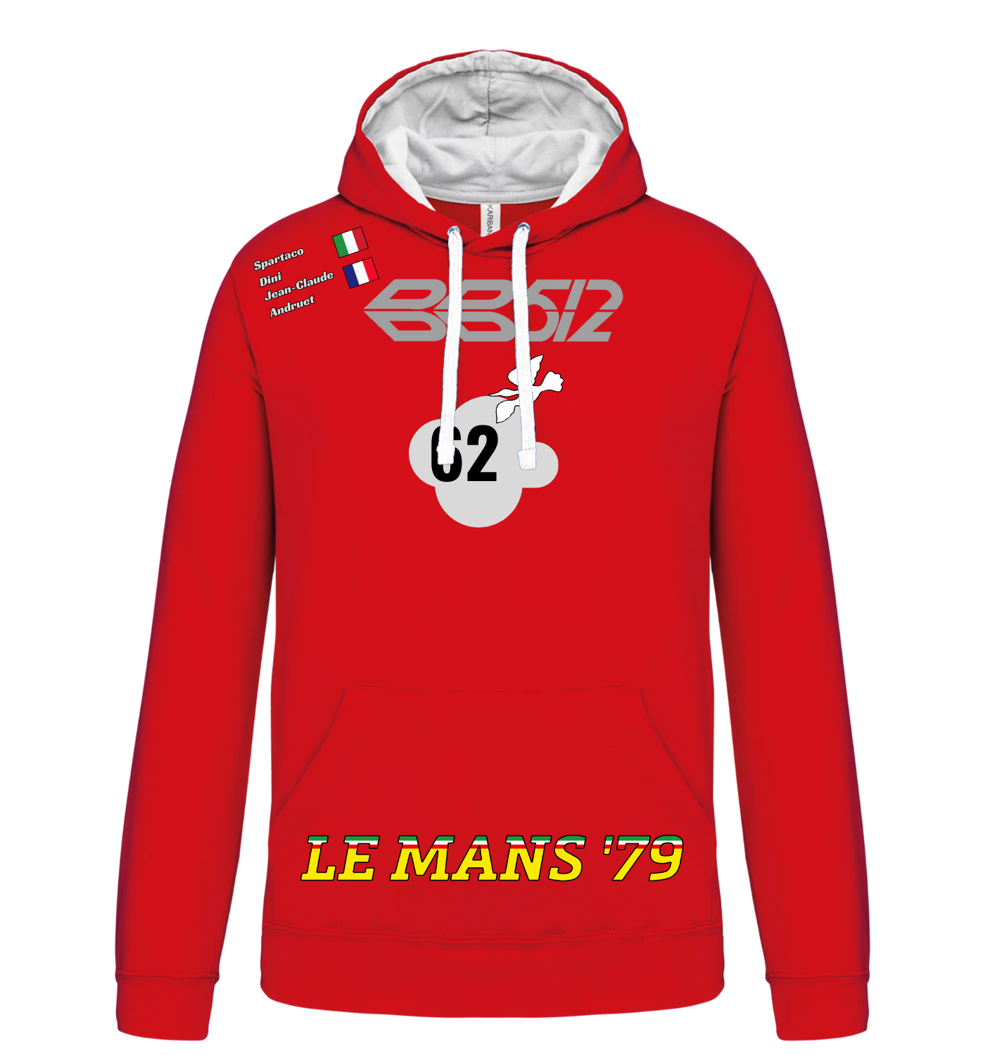 Sweatshirt Ferrari BB512 n°62
