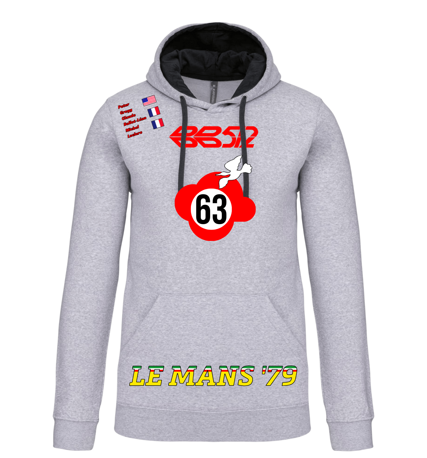 Sweatshirt Ferrari BB512 n°63