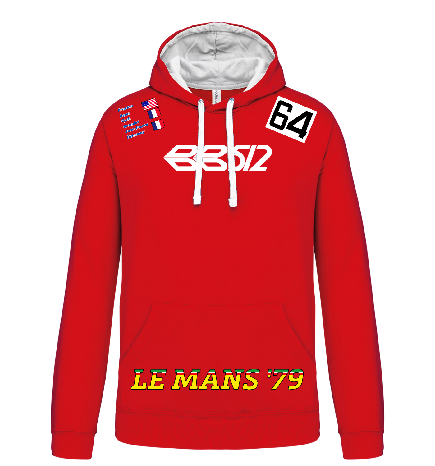 Sweatshirt Ferrari BB512 n°64