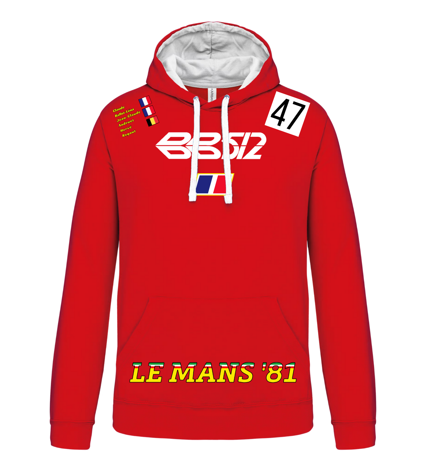 Sweatshirt Ferrari BB512 n°47
