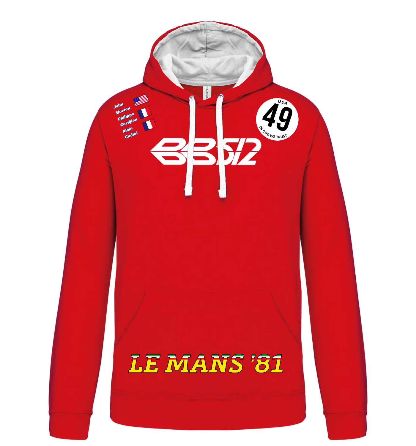 Sweatshirt Ferrari BB512 n°49