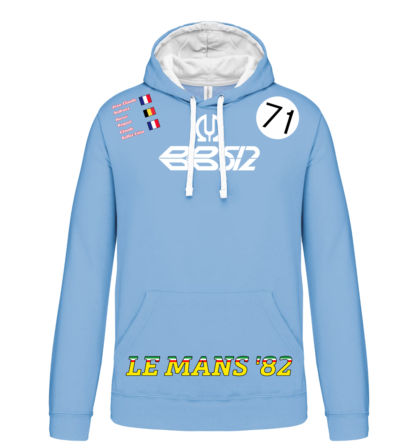 Sweatshirt Ferrari BB512 n°71