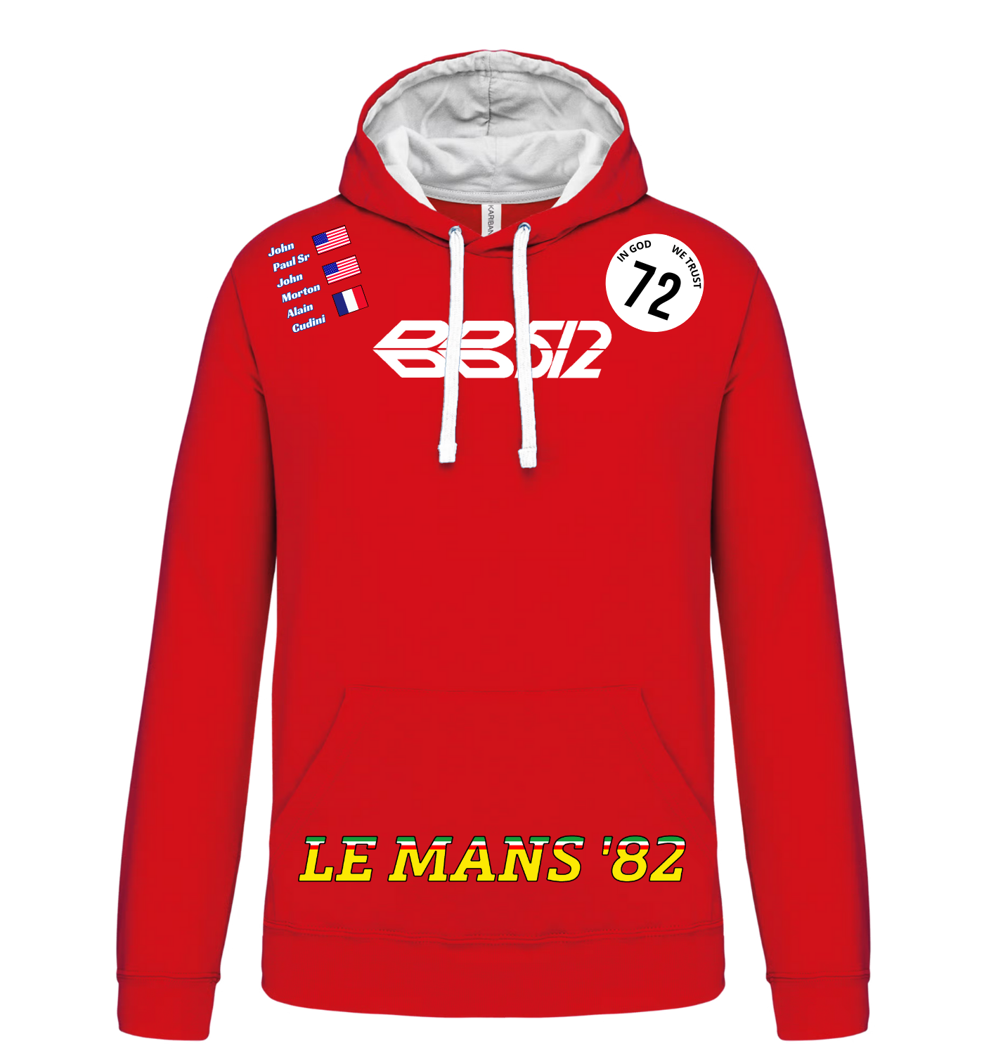 Sweatshirt Ferrari BB512 n°72