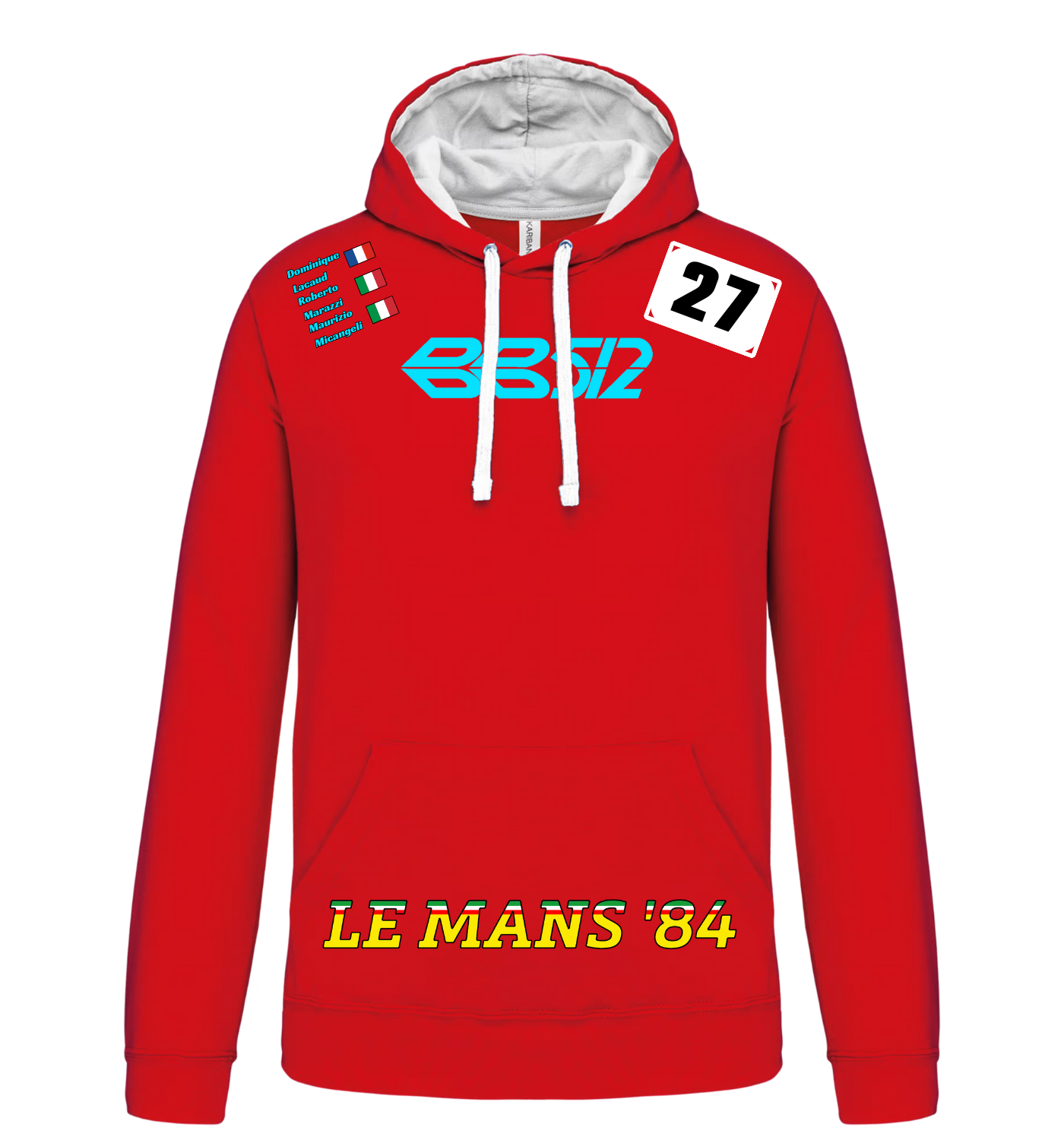 Sweatshirt Ferrari BB512 n°27