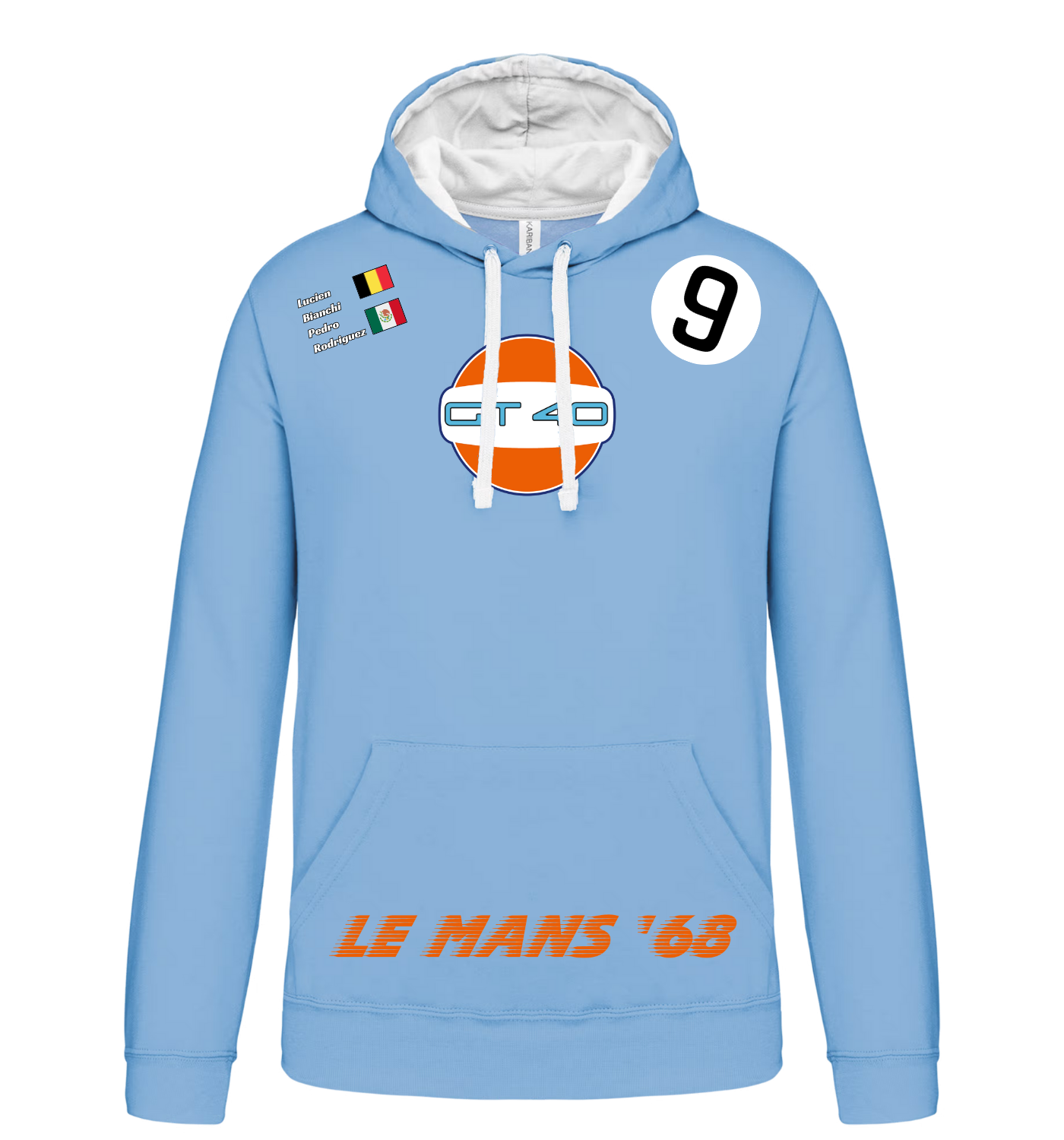 Sweatshirt Ford GT40 n°9