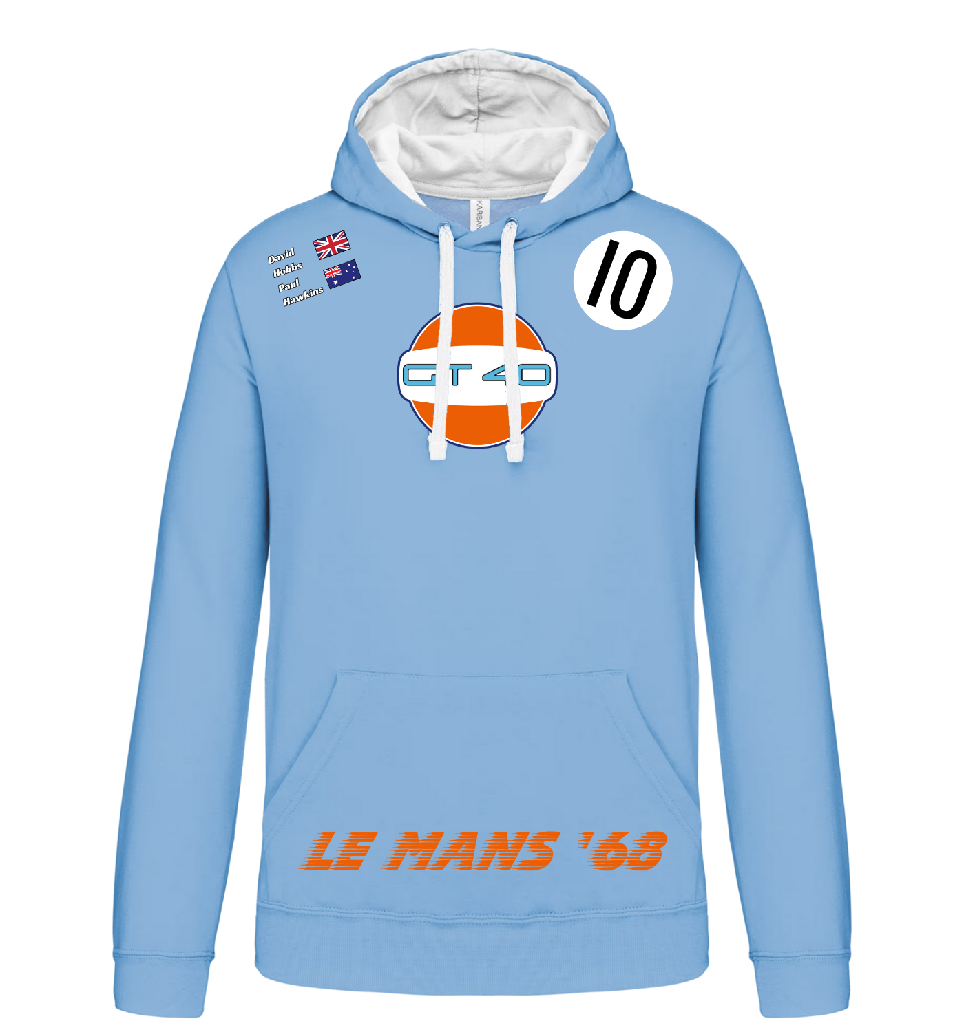 Sweatshirt Ford GT40 n°10