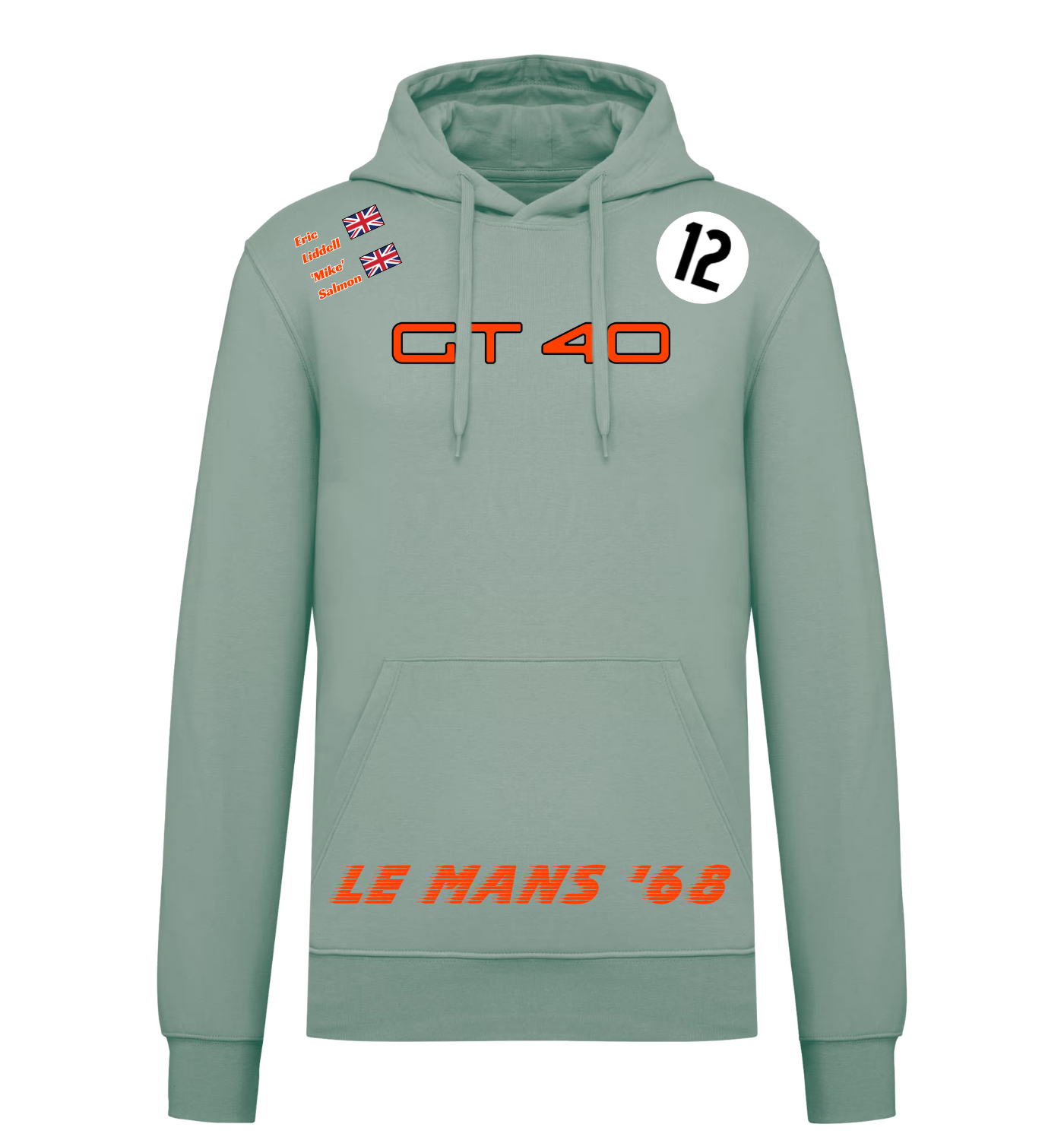 Sweatshirt Ford GT40 n°12