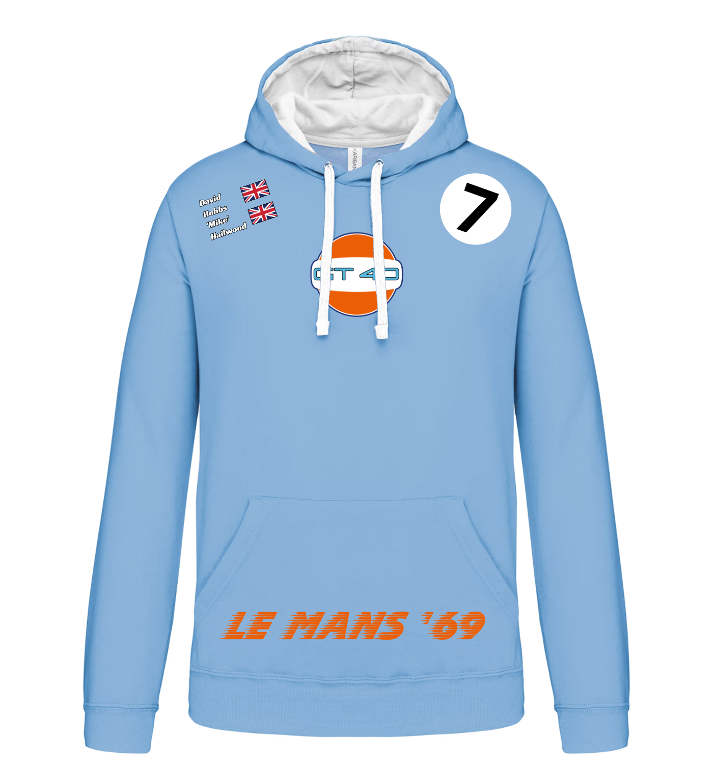 Sweatshirt Ford GT40 n°7