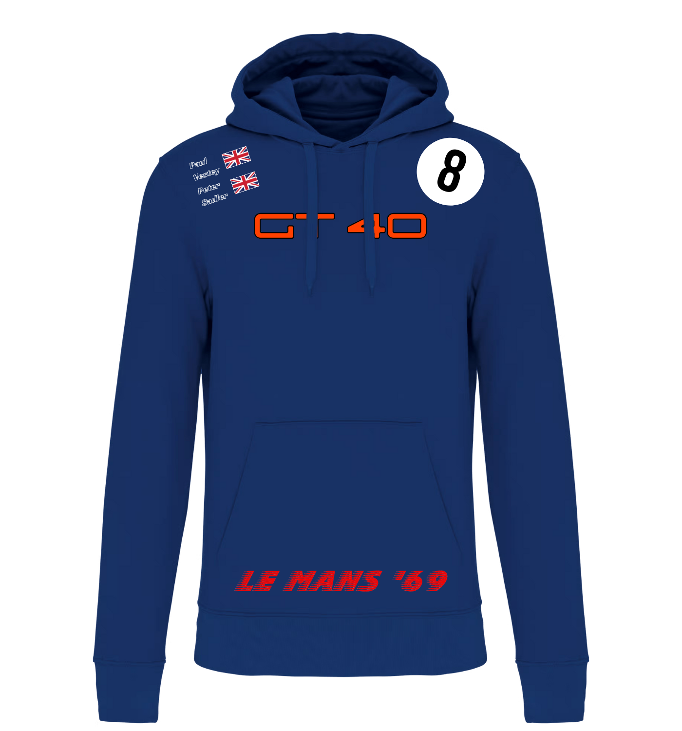 Sweatshirt Ford GT40 n°8
