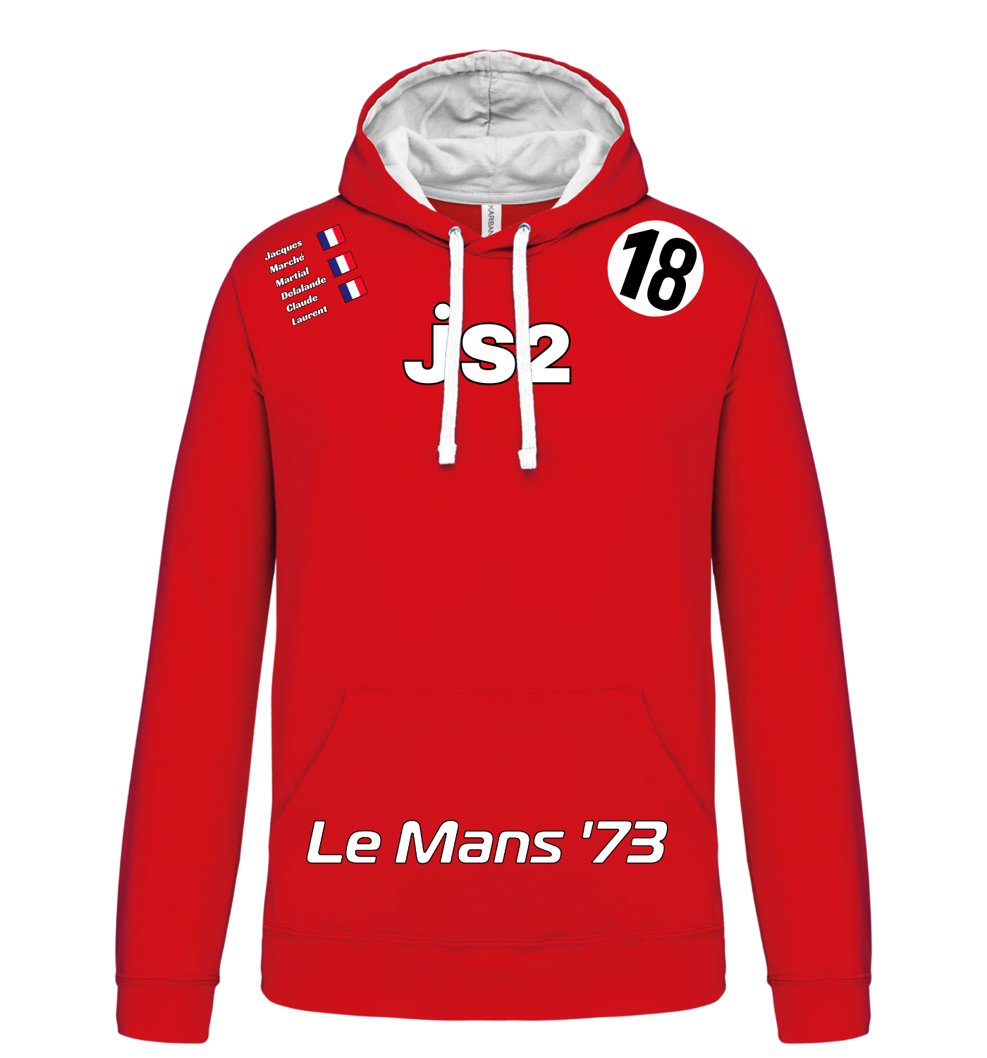 Sweatshirt Ligier JS2 n°18
