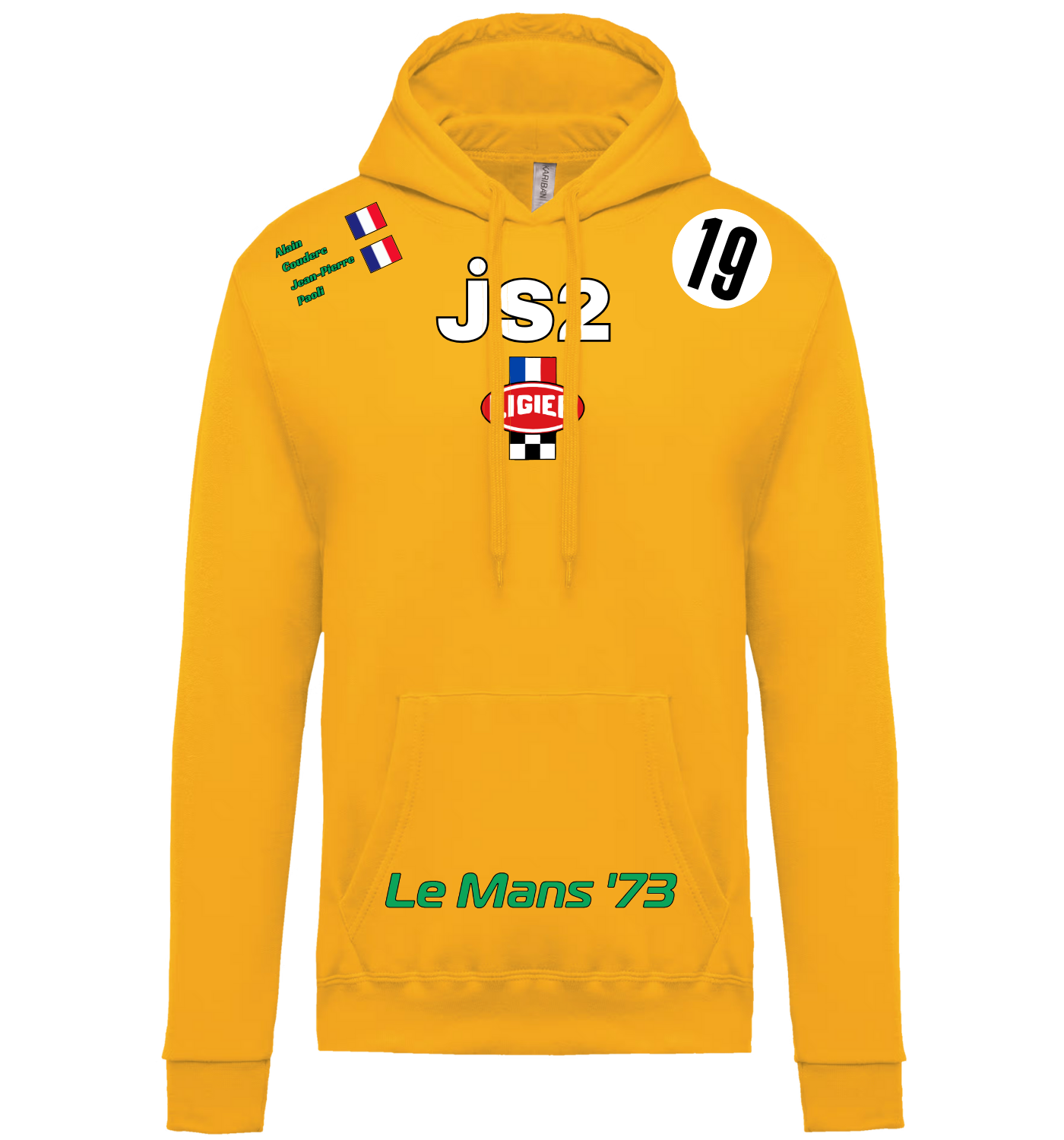 Sweatshirt Ligier JS2 n°19