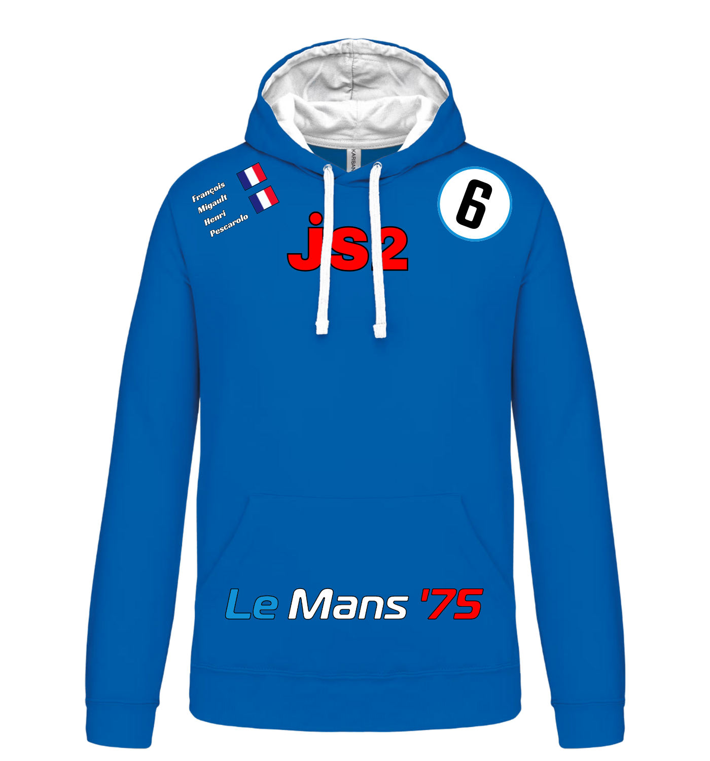 Sweatshirt Ligier JS2 n°6