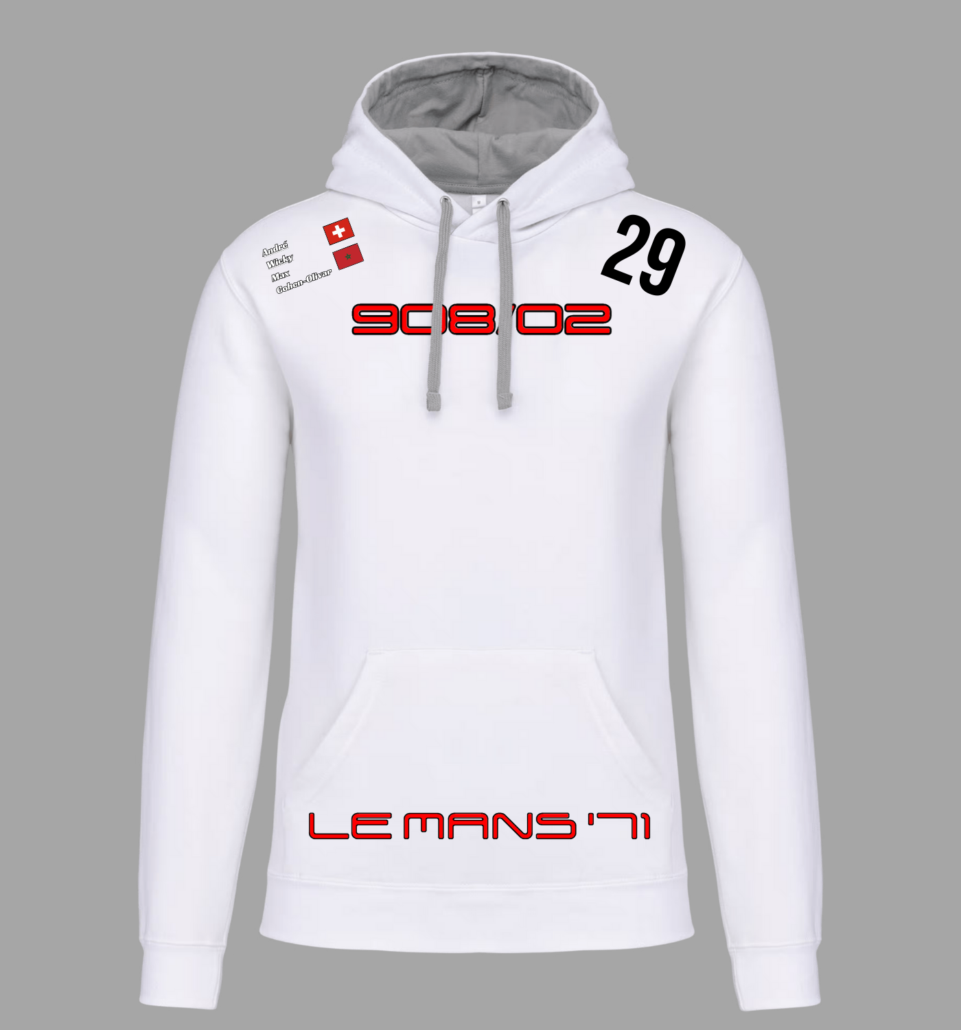 Sweatshirt Porsche 908 n°29