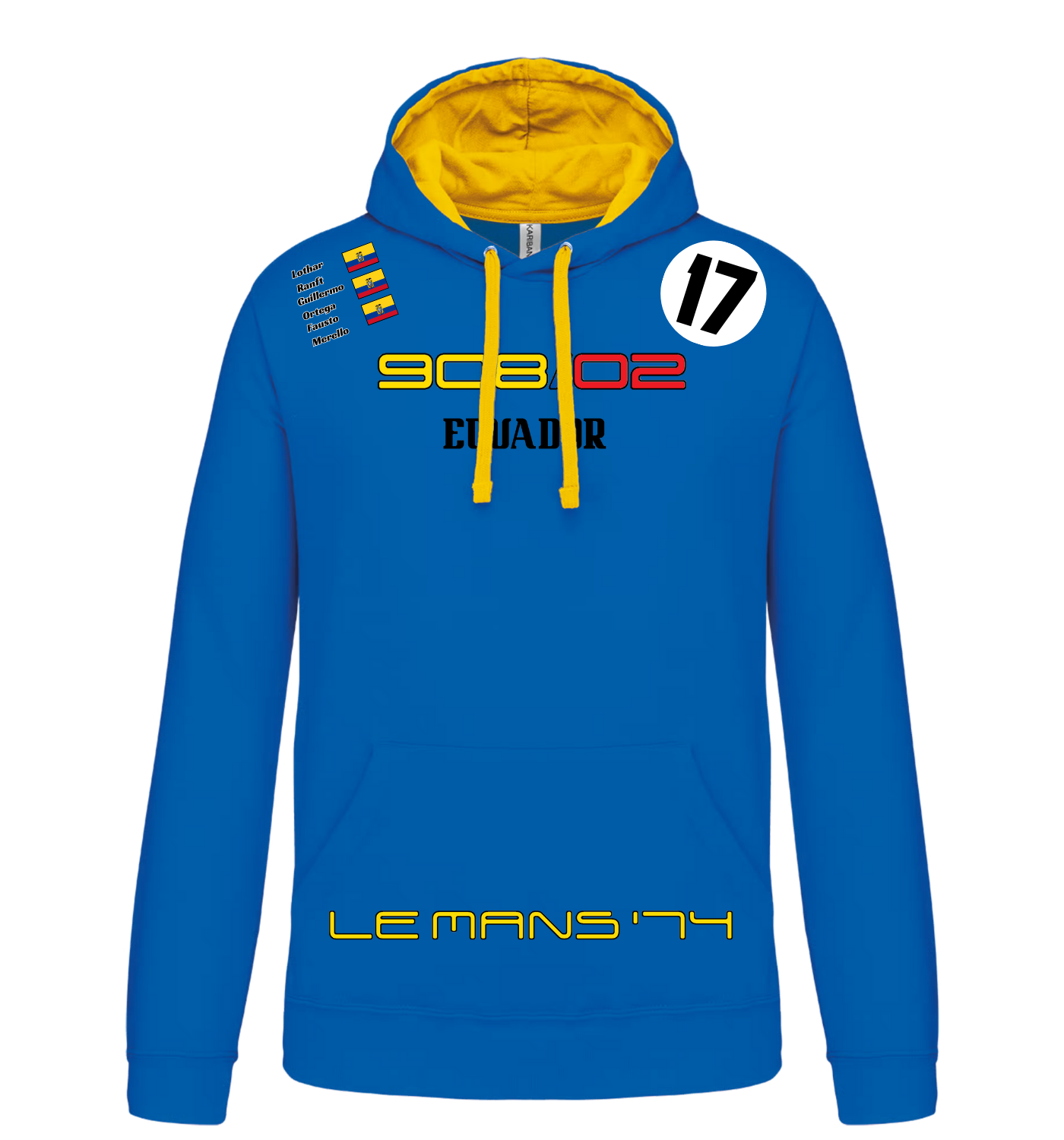 Sweatshirt Porsche 908 n°17