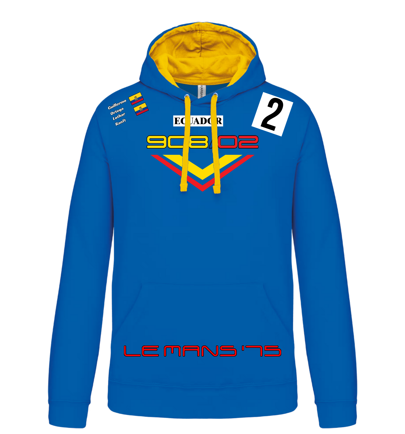 Sweatshirt Porsche 908 n°2