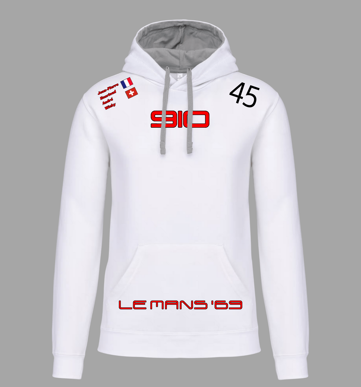 Sweatshirt Porsche 910 n°45