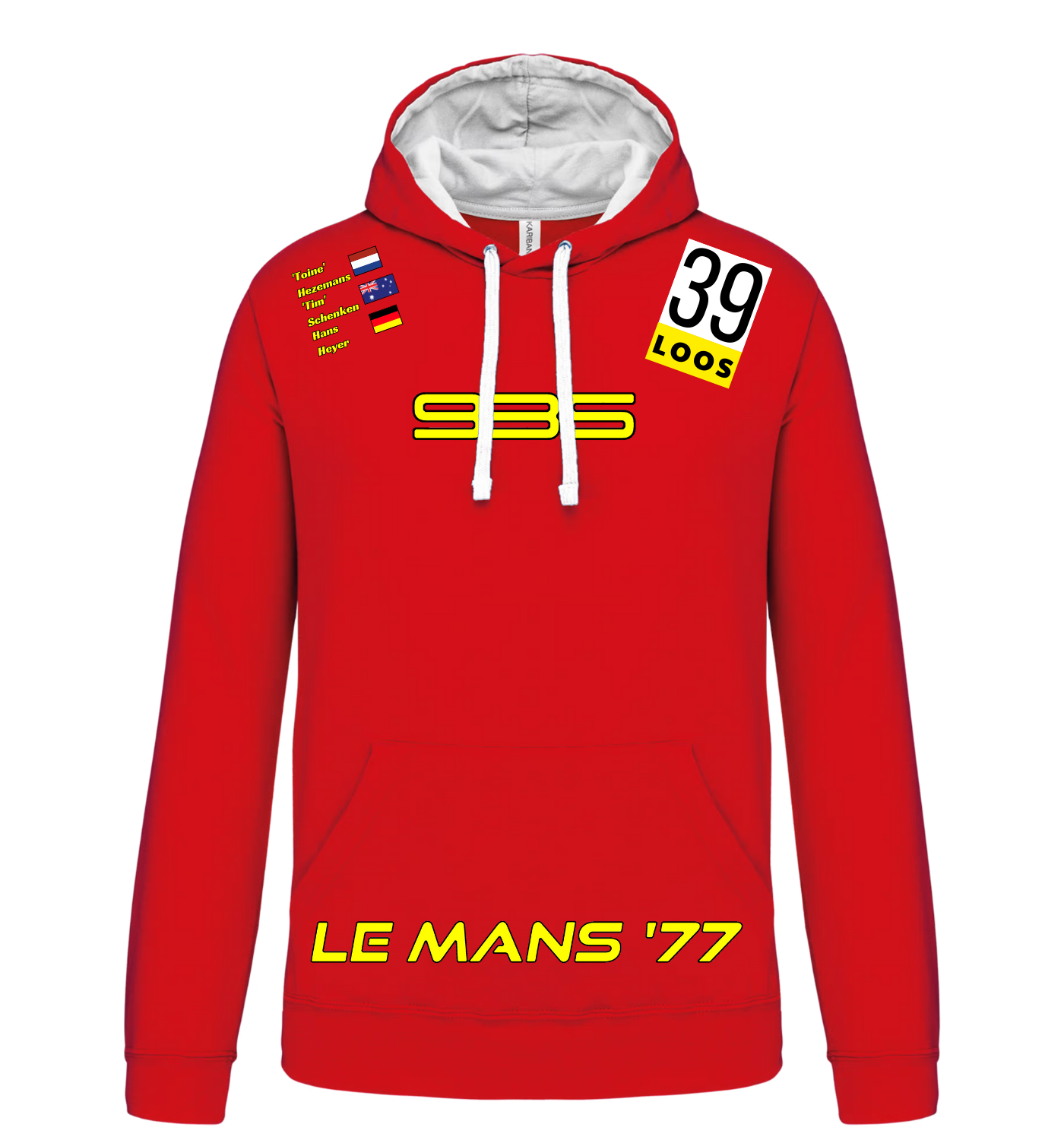 Sweatshirt Porsche 935 n°39