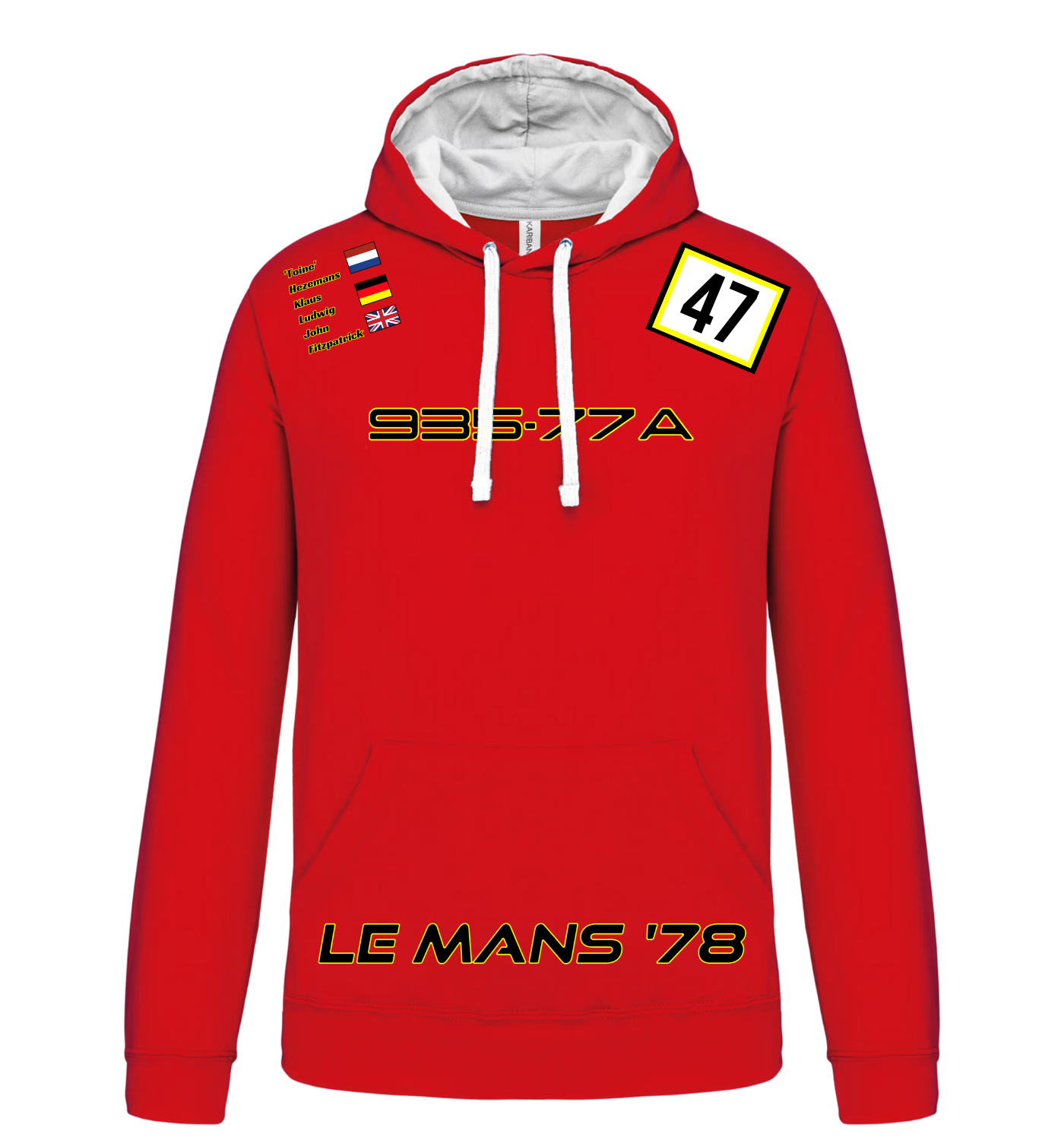 Sweatshirt Porsche 935 n°47