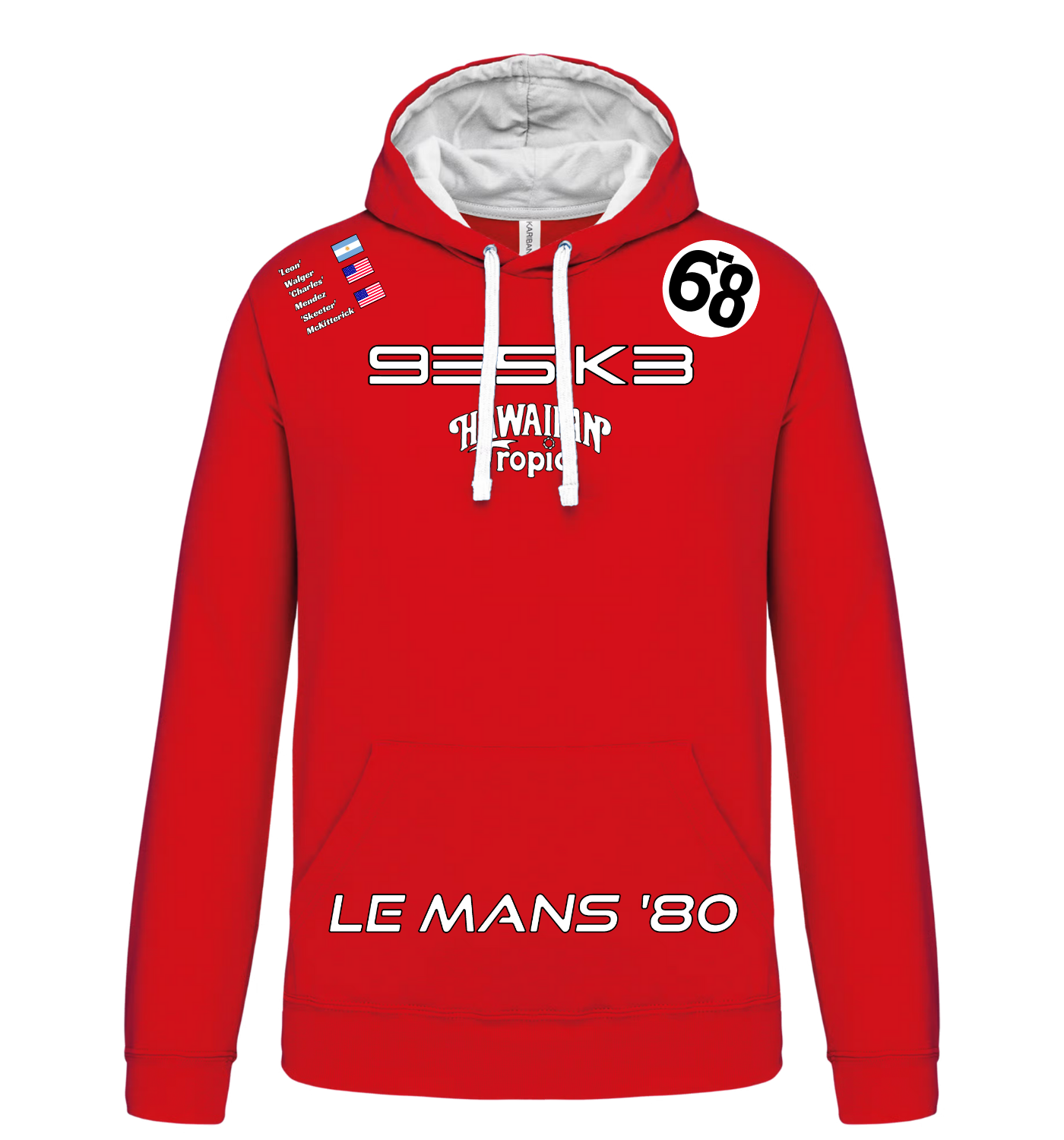 Sweatshirt Porsche 935 n°68