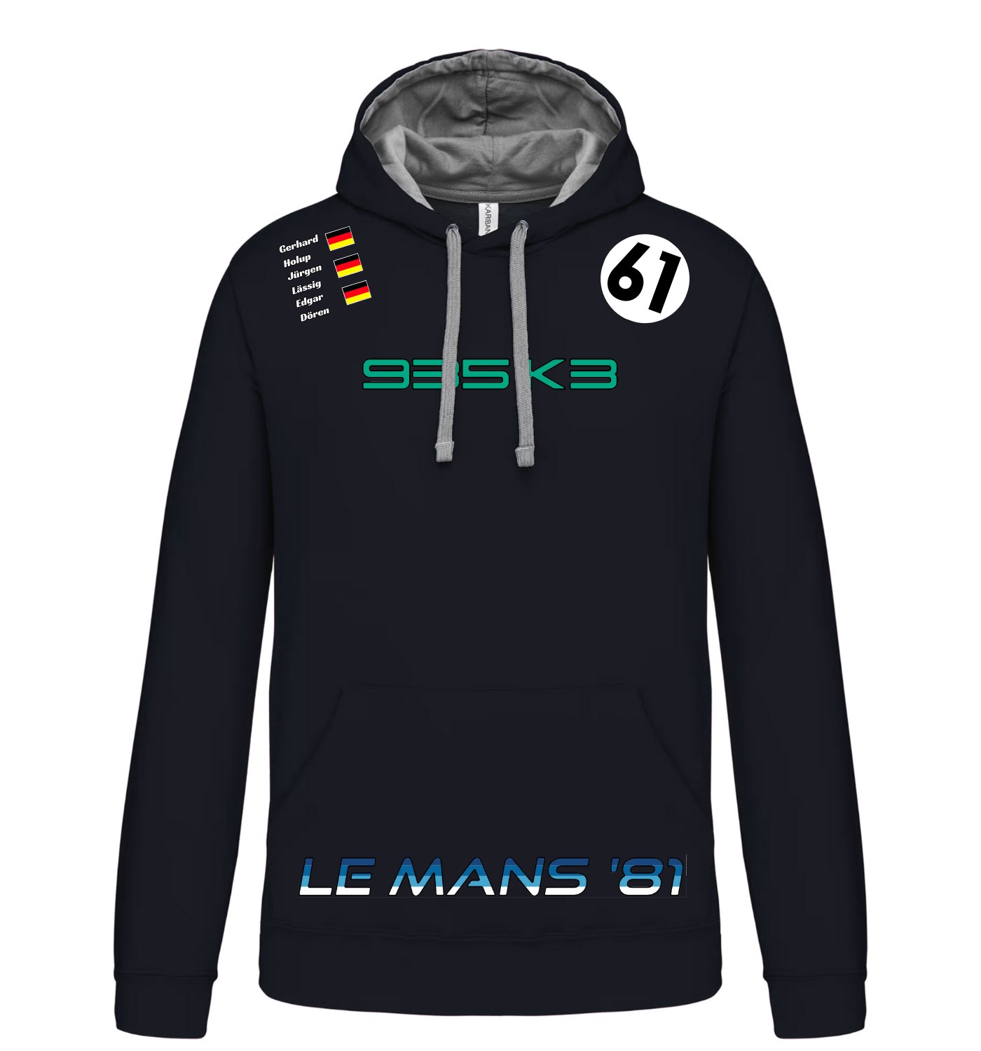 Sweatshirt Porsche 935 n°61