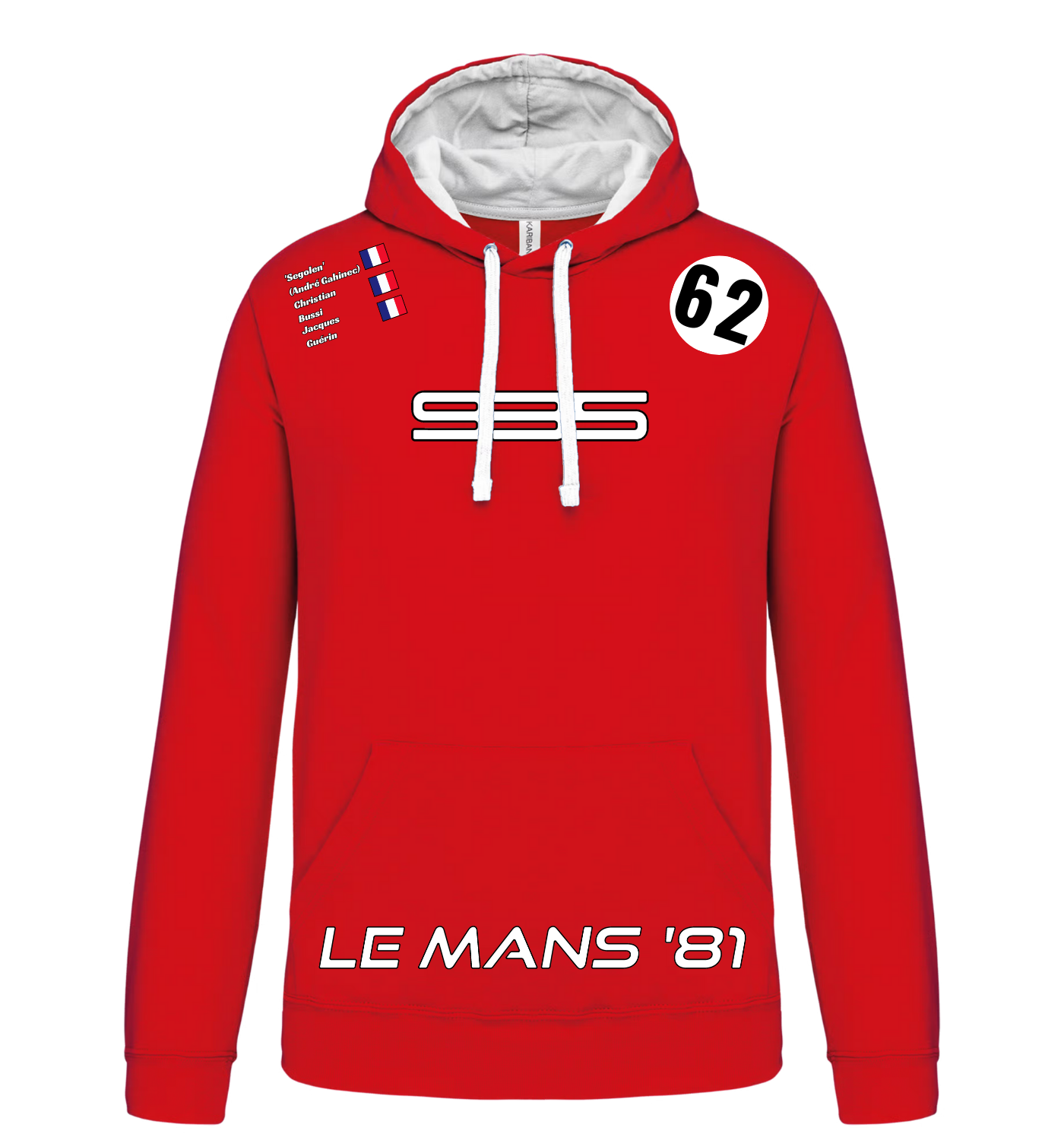Sweatshirt Porsche 935 n°62