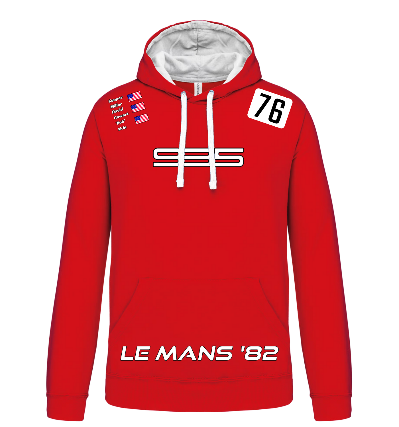 Sweatshirt Porsche 935 n°76
