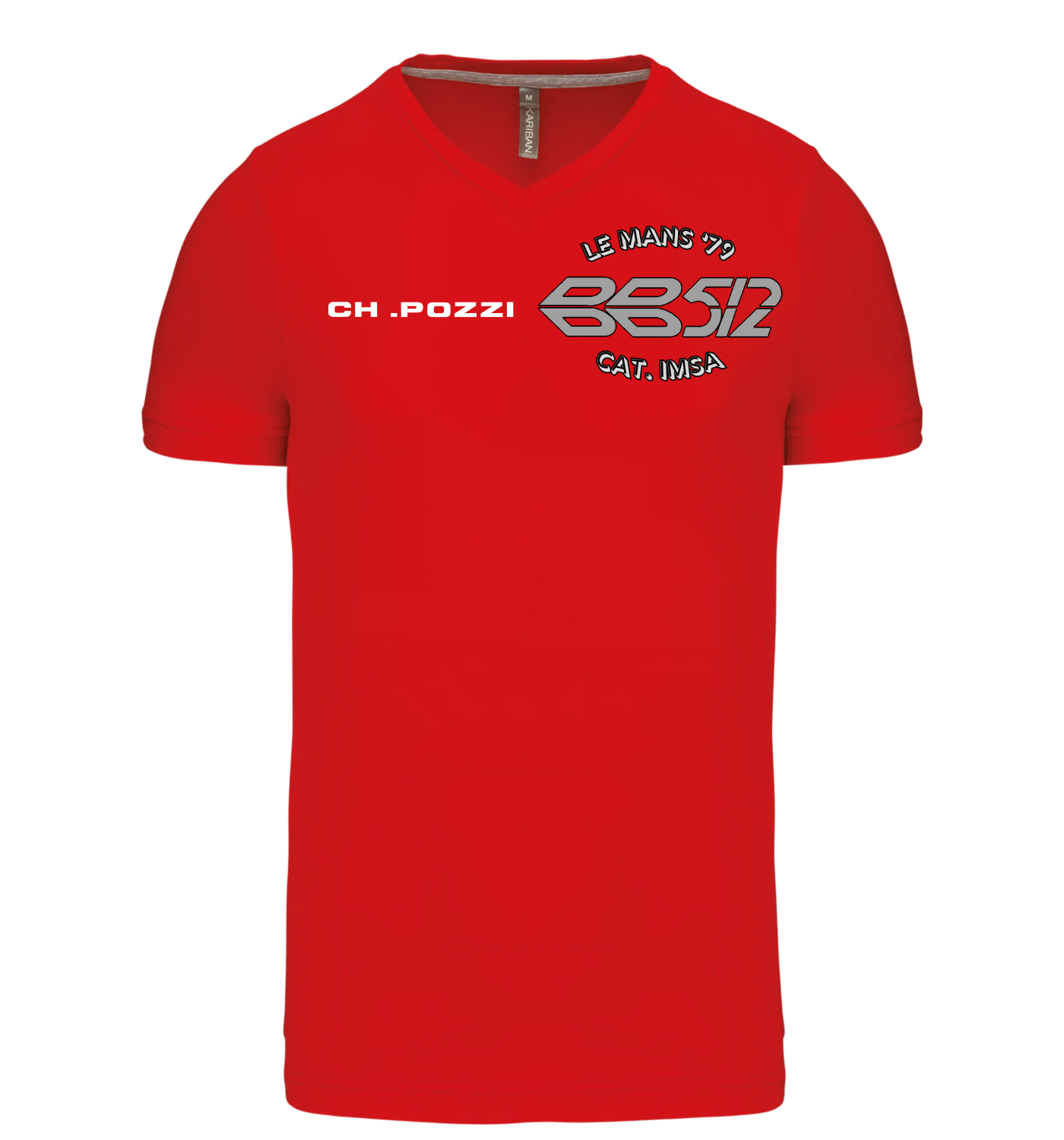 T-shirt Ferrari BB512 n°62