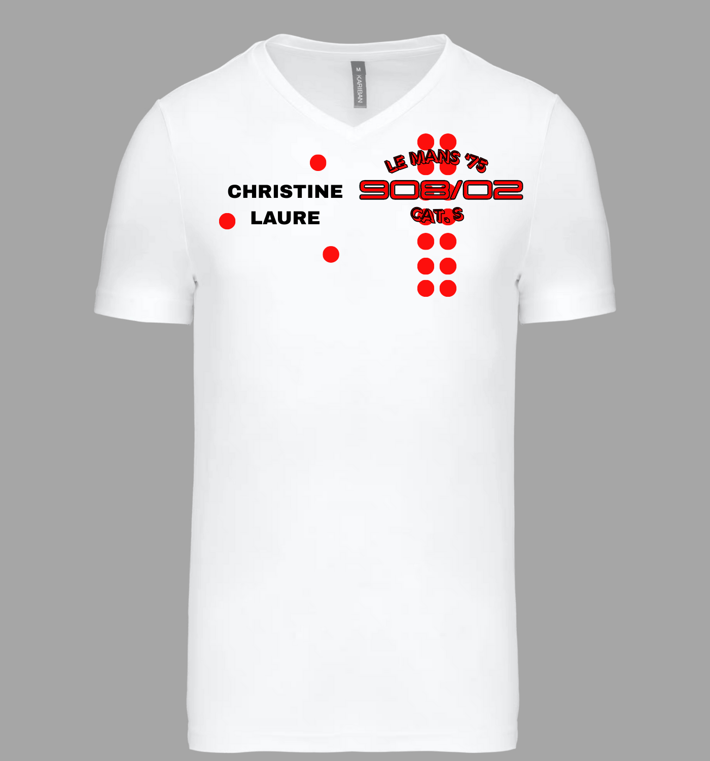 T-shirt Porsche 908 n°3